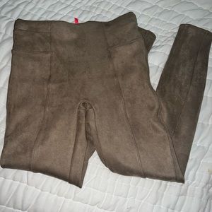 Spanx, suede pants, size medium, worn once